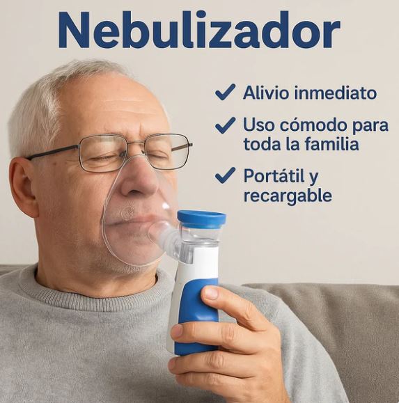 Nebulizador Portátil Niños Adultos