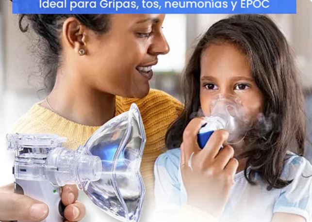 Nebulizador Portátil Niños Adultos
