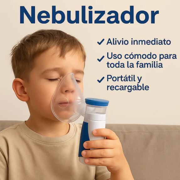 Nebulizador Portátil Niños Adultos