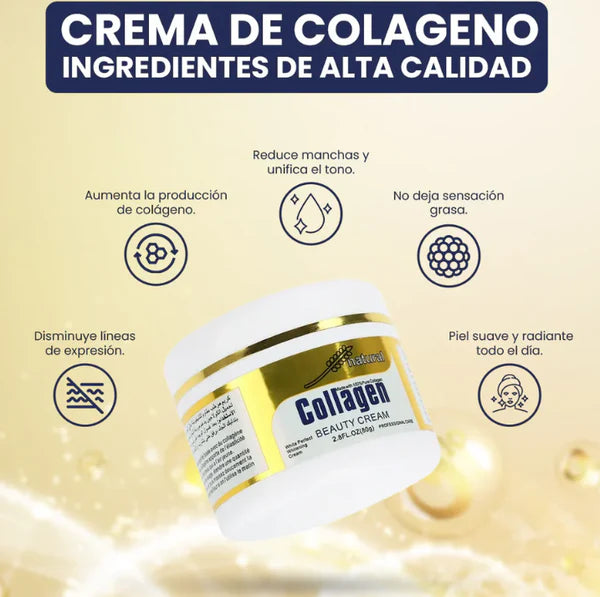 Crema Blanqueadora con Colágeno – Renueva Tu Piel ✨🤍