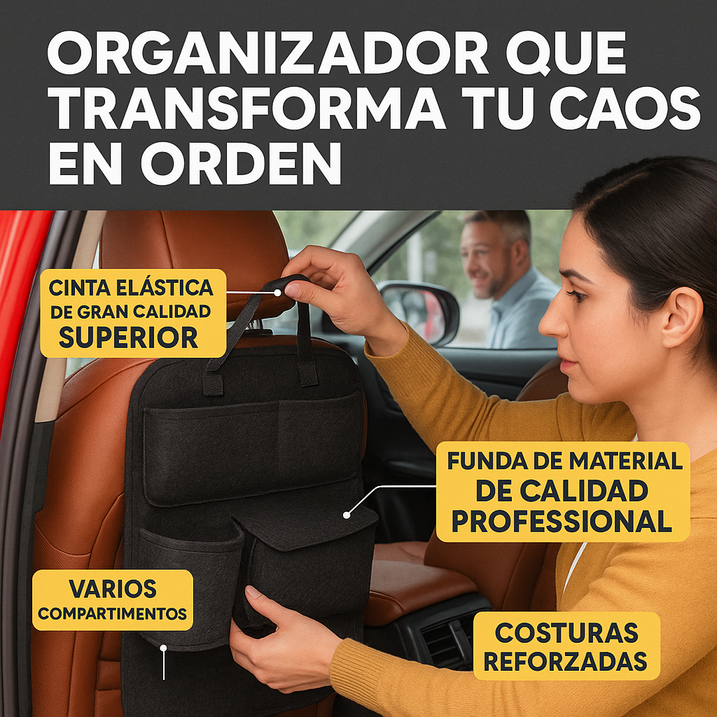 Bolso Organizador Para Asiento - Para Todo Uso