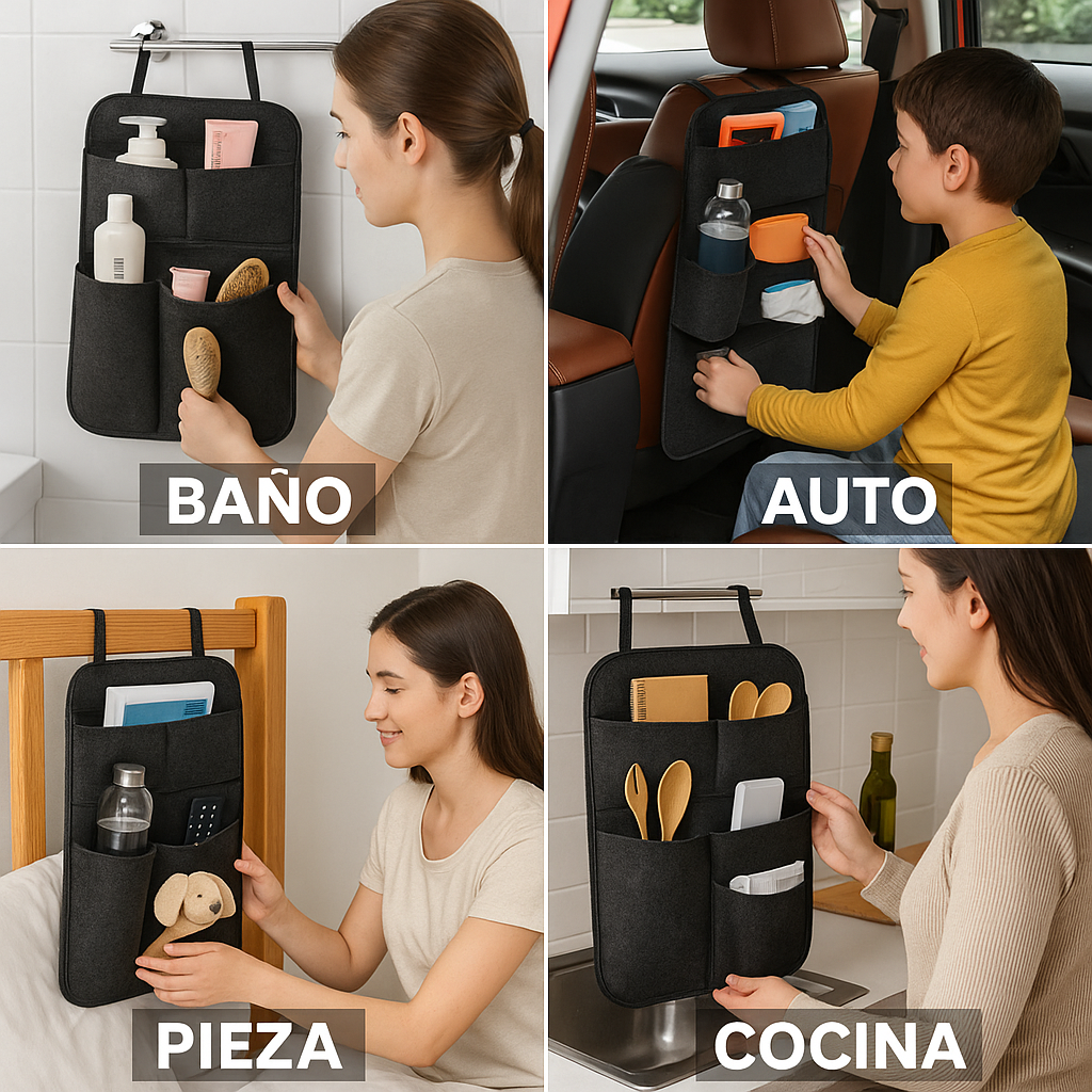 Bolso Organizador Para Asiento - Para Todo Uso