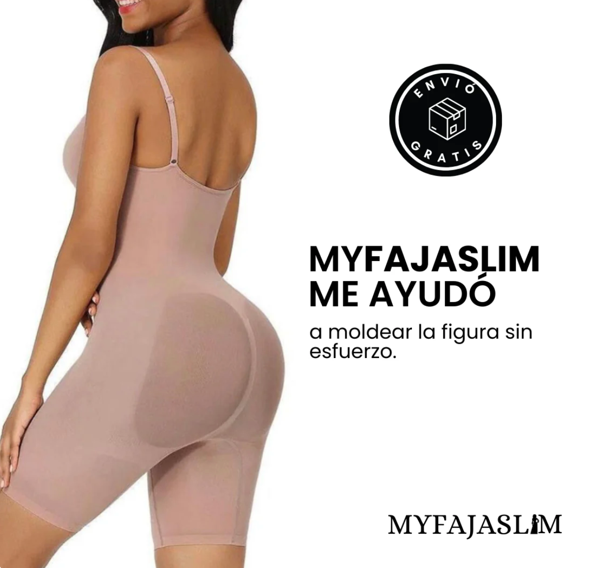 Cuerpo moldeado y cómodo, todo el día con la Faja Completa 🔥💃✨