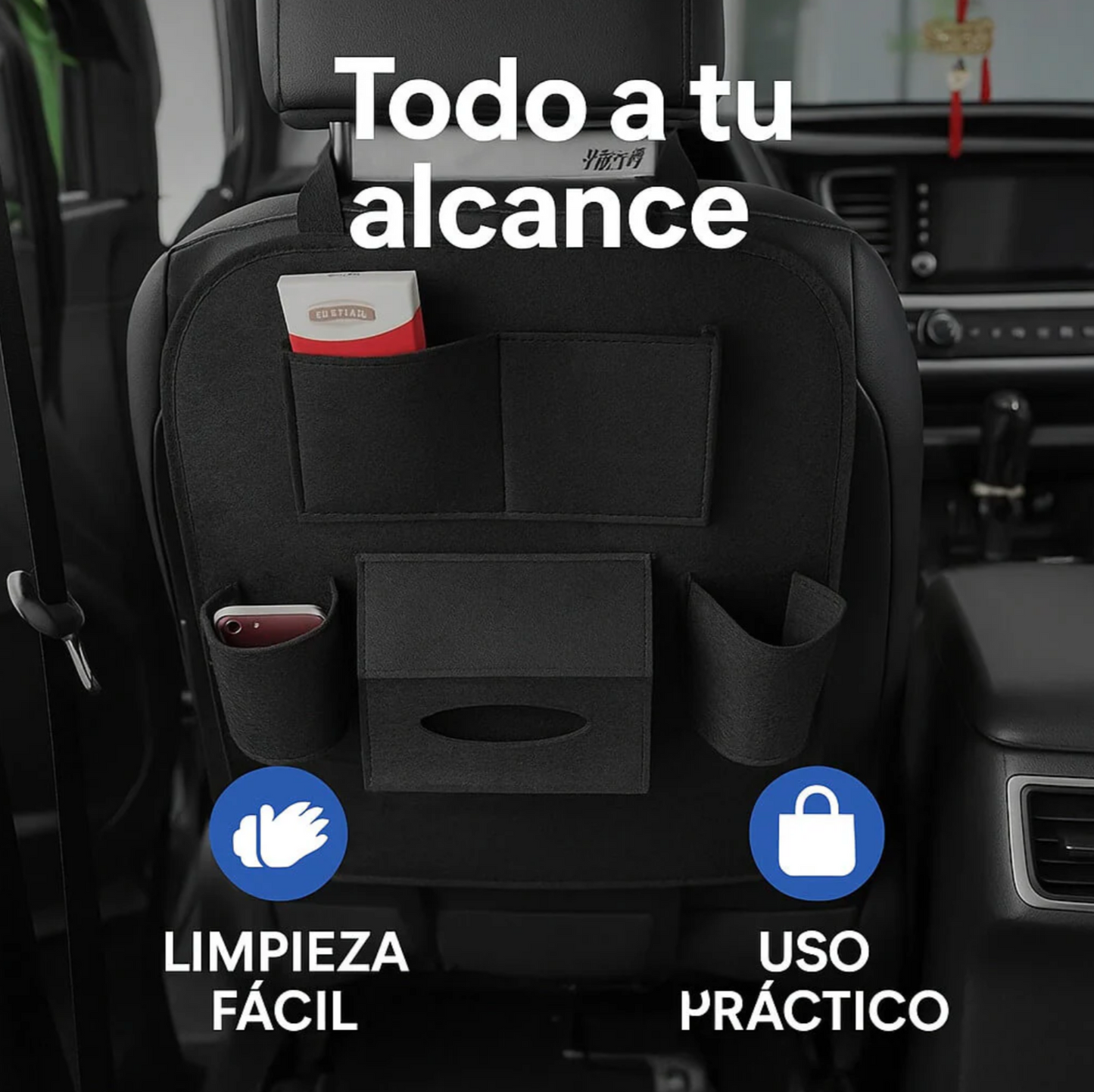 Bolso Organizador Para Asiento - Para Todo Uso