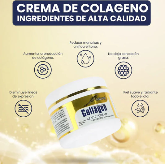 Crema Blanqueadora con Colágeno – Renueva Tu Piel  ✨🤍