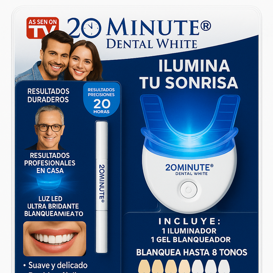 Blanqueador Dental ✨¡En 20 Minutos!🦷