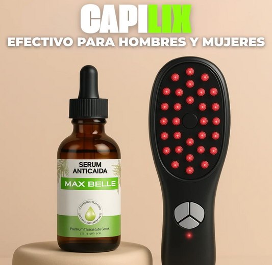 CEPILLO QUE HACE CRECER EL CABELLO CON SÉRUM DE REGALO | CAPILIX™