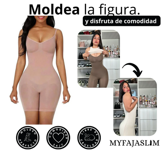Cuerpo moldeado y cómodo, todo el día con la Faja Completa 🔥💃✨